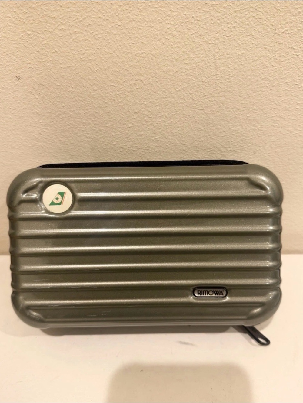Rimowa Eva Air Business Class Green Hard Amenity Kit (Empty)
